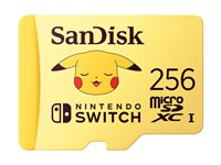 SanDisk - flash-minneskort - 256 GB - mikroSDXC UHS-I SDSQXAO-256G-GN6ZK