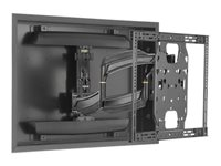 Chief Thinstall 18" Dual Arm Extension TV Wall Mount - For Displays 32-65" - Black monteringssats - för platt panel - svart TS318TU