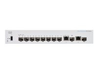 Cisco Business 350 Series CBS350-8S-E-2G - switch - 8 portar - Administrerad - rackmonterbar CBS350-8S-E-2G-EU