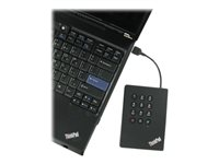 Lenovo ThinkPad USB 3.0 Secure - hårddisk - 500 GB - USB 3.0 0A65619