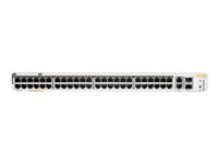 HPE Aruba Instant On 1960 48G 40p Class4 8p Class6 PoE 2XGT 2SFP+ 600W Switch - switch - 48 portar - Administrerad - rackmonterbar JL809A#ABB