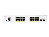 Cisco Business 250 Series CBS250-16P-2G - switch - 18 portar - smart - rackmonterbar CBS250-16P-2G-EU