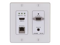 Kramer WP-20 Active Wall Plate - White HDBaseT-sändare 20-80332490