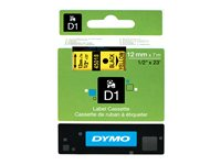 DYMO D1 - etiketttejp - 1 kassett(er) - Rulle (1,2 cm x 7 m) S0720580