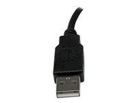 StarTech.com 6in USB 2.0 Extension Adapter Cable A to A - M/F - USB extension cable - USB (M) to USB (F) - USB 2.0 - 5.9 in - black - USBEXTAA6IN - USB-förlängningskabel - USB till USB - 15 cm USBEXTAA6IN
