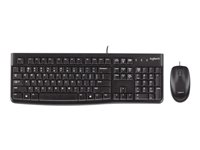 Logitech MK120 - sats med tangentbord och mus - fransk 920-010036