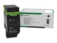 Lexmark - Svart - original - box - tonerkassett LCCP, LRP - för Lexmark CS531dw, CS632dwe, CX532adwe, CX635adwe 75M20K0