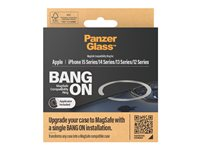 PanzerGlass Bang On - metallplatta för mobiltelefon - MagSafe 1189