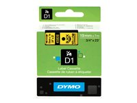 DYMO D1 - etiketttejp - 1 kassett(er) - Rulle (1,9 cm x 7 m) S0720880