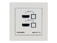 Kramer WP-211T/EU-80/86(W) - förlängd räckvidd för audio/video - HDBaseT 20-804970590