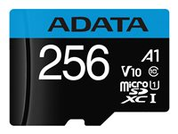 ADATA Premier - flash-minneskort - 256 GB - mikroSDXC UHS-I AUSDX256GUICL10A1-RA1