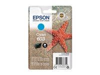 Epson 603 - cyan - original - bläckpatron C13T03U24010