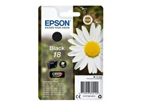 Epson 18 - svart - original - bläckpatron C13T18014012