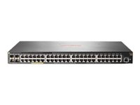 HPE Aruba 2930F 48G PoE+ 4SFP - switch - 48 portar - Administrerad - rackmonterbar JL262A