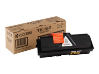 Kyocera TK 160 - Svart - original - tonerkassett - för ECOSYS P2035d, P2035d/KL3, P2035dn, P2035dn/KL3; FS-1120D, 1120D/KL3, 1120DN, 1120DN/KL3 1T02LY0NLC