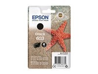 Epson 603 - svart - original - bläckpatron C13T03U14020