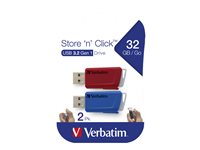 Verbatim Store 'n' Click - USB flash-enhet - 32 GB 49308
