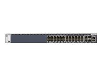 NETGEAR M4300-28G - switch - 28 portar - Administrerad - rackmonterbar GSM4328S-100NES
