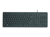 HP 150 - tangentbord - italiensk - svart Inmatningsenhet 664R5AA#ABZ