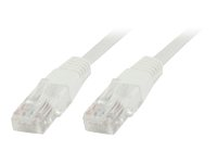 MicroConnect nätverkskabel - 1.5 m - vit UTP5015W