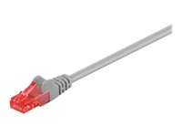 MicroConnect nätverkskabel - 25 cm - grå B-UTP60025