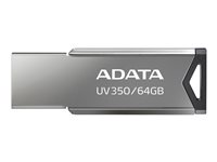 ADATA UV350 - USB flash-enhet - 64 GB AUV350-64G-RBK