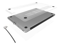 Compulocks MacBook Lockable Case Bundle With T-Bar Cable Lock and MacBook Pro 13" Security Case / Cover Clear - lås för säkerhetskabel MBPR13BUN