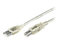 MicroConnect USB 2.0 - USB-kabel - USB till USB typ B - 1 m USBAB1T