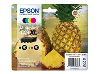 Epson 604XL Multipack - 4-pack - XL - svart, gul, cyan, magenta - original - bläckpatron C13T10H64020