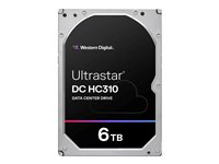 WD Ultrastar DC HC310 HUS726T6TAL5204 - hårddisk - 6 TB - SAS 12Gb/s 0B36047