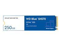 WD Blue SN570 NVMe SSD WDS250G3B0C - SSD - 250 GB - PCIe 3.0 x4 (NVMe) WDS250G3B0C