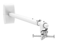 Vision Techmount TM-ST2 monteringssats - teleskopisk - för projektor - satinvit TM-ST2