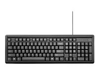 HP 100 - tangentbord - fransk - svart Inmatningsenhet 2UN30AA#ABF