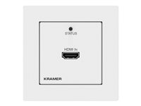 Kramer WP-789T/EU-80/86(W) - video/ljud/infraröd/seriell förlängare - HDBaseT 50-805180190