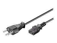 MicroConnect - strömkabel - SEV 1011 till power IEC 60320 C13 - 3 m PE160430