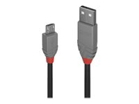 Lindy Anthra Line - USB-kabel - USB till mikro-USB typ B - 2 m 36733