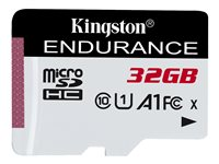 Kingston High Endurance - flash-minneskort - 32 GB - microSDHC UHS-I SDCE/32GB