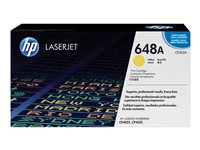 HP 648A - Gul - original - LaserJet - tonerkassett (CE262A) - för Color LaserJet Enterprise CP4025dn, CP4025n, CP4525dn, CP4525n, CP4525xh CE262A