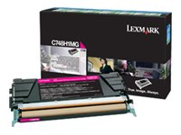 Lexmark - Lång livslängd - magenta - original - tonerkassett LCCP, LRP - för Lexmark C748de, C748dte, C748e C748H1MG