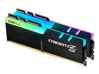 G.Skill TridentZ RGB Series - AMD Edition - DDR4 - sats - 16 GB: 2 x 8 GB - DIMM 288-pin - 3200 MHz / PC4-25600 - ej buffrad F4-3200C14D-16GTZRX