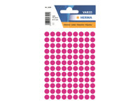 HERMA - etiketter - 540 etikett (er) - 8 mm rund 1836