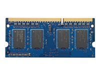 HP - DDR3 - modul - 4 GB - SO DIMM 204-pin - 1600 MHz / PC3-12800 - ej buffrad H2P64AA
