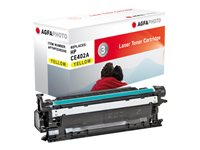 AgfaPhoto - Gul - kompatibel - tonerkassett (alternativ för: HP 507A, HP CE402A) - för HP Color LaserJet Enterprise MFP M575; LaserJet Enterprise Flow MFP M575 APTHPCE402AE