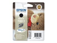 Epson T0611 - svart - original - bläckpatron C13T06114020