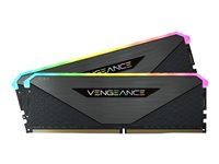 CORSAIR Vengeance RGB RT - DDR4 - sats - 16 GB: 2 x 8 GB - DIMM 288-pin - 4000 MHz / PC4-32000 - ej buffrad CMN16GX4M2Z4000C18