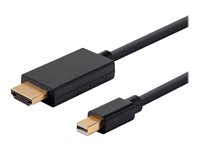 MicroConnect adapterkabel - Mini DisplayPort / HDMI - 1 m MDPHDMI1B-4K