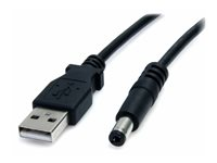 StarTech.com USB till 5,5 mm strömkabel - cylindrisk kontakt av typ M - 91 cm - strömkabel - USB (endast ström) till DC-uttag 5,5 mm - 91 cm USB2TYPEM