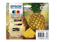 Epson 604XL Multipack - 4-pack - XL (svart) + standardkapacitet - svart, gul, cyan, magenta - original - bläckpatron C13T10H94010
