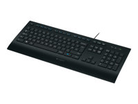 Logitech K280e - tangentbord - tysk - svart Inmatningsenhet 920-008669