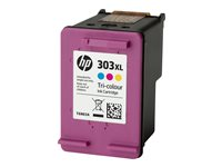 HP 303XL - Lång livslängd - färg (cyan, magenta, gul) - original - bläckpatron T6N03AE#UUQ